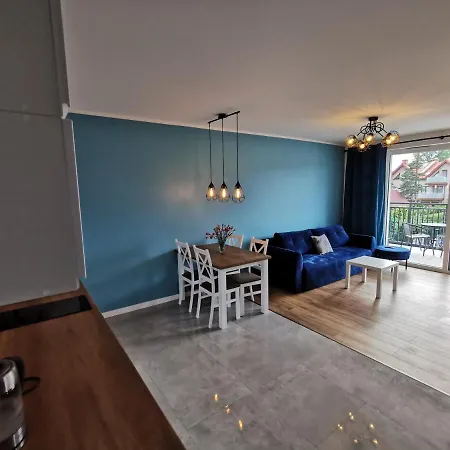 公寓 Zjawiskowy Apartament Bel Mare Parking Aquapark 米兹多洛杰